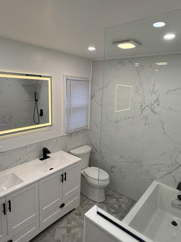 Bathroom finishing details